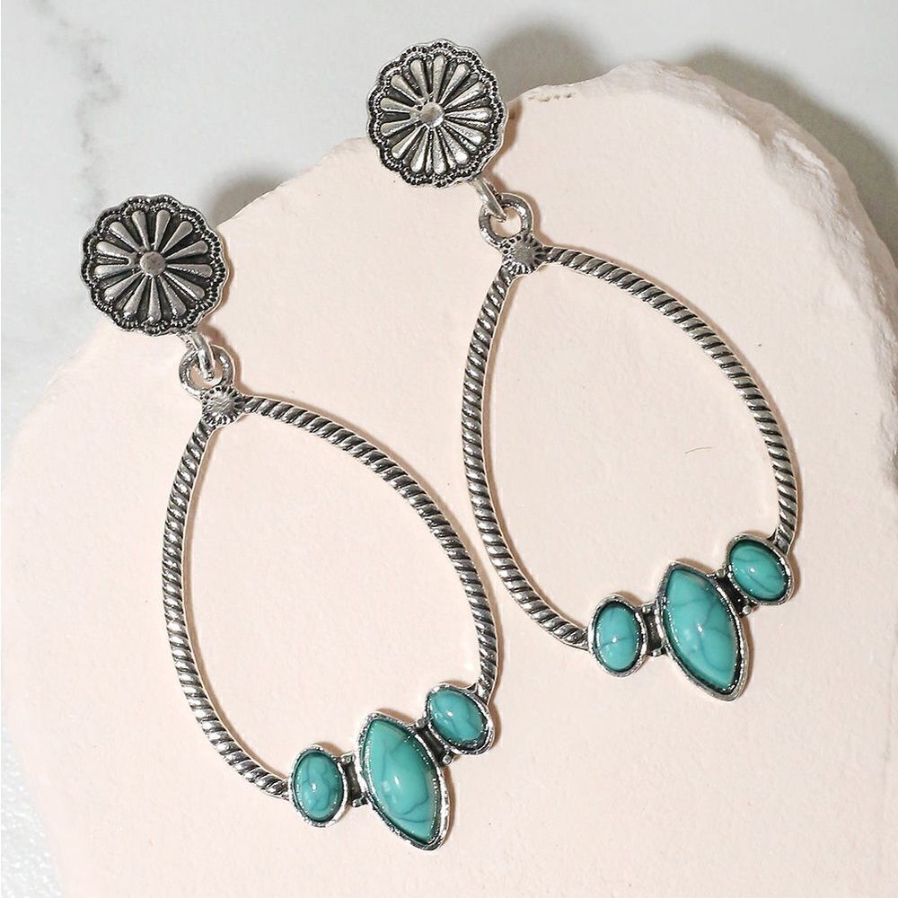 Boho dangle earrings #483